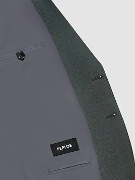 КОСТЮМ МУЖСКОЙ PEPLOS SU24139-SL ЗЕЛЕНЫЙ