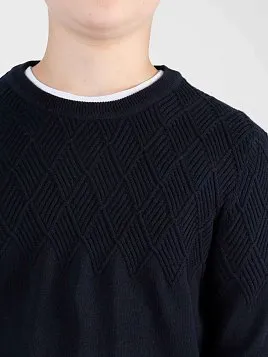 ДЖЕМПЕР ПОДРОСТКОВЫЙ PEPLOS JKN24J014 ТЕМНО-СИНИЙ