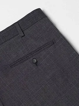 КОСТЮМ МУЖСКОЙ PEPLOS SU19027-R ТЕМНО-СЕРЫЙ