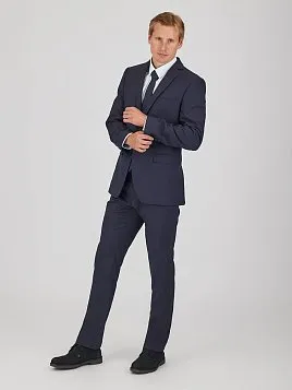 МУЖСКОЙ КОСТЮМ SU26003-SL СИНИЙ