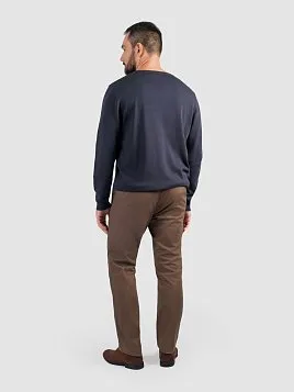 ДЖЕМПЕР МУЖСКОЙ PEPLOS KN25J015 ТЕМНО-СИНИЙ