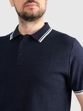 ДЖЕМПЕР МУЖСКОЙ ПОЛО PEPLOS KN25SH052 СИНИЙ