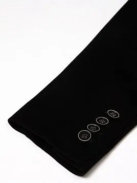 ПИДЖАК ПОДРОСТКОВЫЙ PEPLOS JA20T035 ЧЕРНЫЙ (Трикотажный)