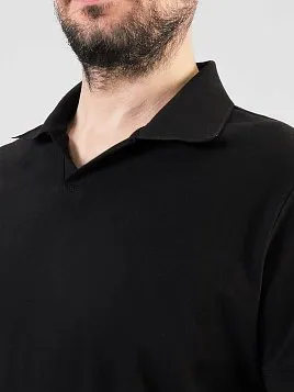 РУБАШКА-ПОЛО МУЖСКАЯ PEPLOS TSP25003-R ЧЁРНЫЙ