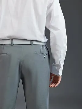 ЛЕТНИЙ КОСТЮМ PEPLOS С НАКЛАДНЫМИ КАРМАНАМИ SU26802-R ЗЕЛЕНЫЙ