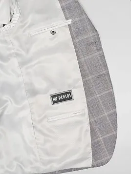 ПИДЖАК МУЖСКОЙ PEPLOS JA23113-SL СВЕТЛО-СЕРЫЙ