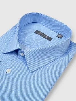 СОРОЧКА МУЖСКАЯ PEPLOS SH24073-R СИНИЙ