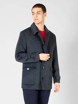 ПАЛЬТО МУЖСКОЕ PEPLOS OW2210-CT СЕРЫЙ