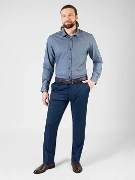 БРЮКИ МУЖСКИЕ PEPLOS TR22037-282 ТЕМНО-СИНИЙ