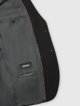 КОСТЮМ МУЖСКОЙ PEPLOS SU24099-R ЧЁРНЫЙ