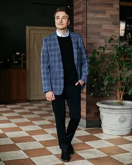 ФУТБОЛКА МУЖСКАЯ PEPLOS TS23201-L ЧЁРНЫЙ