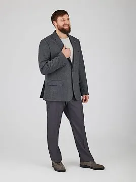 МУЖСКИЕ БРЮКИ TR26006-220-2 СЕРЫЕ