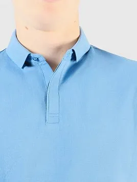 РУБАШКА-ПОЛО МУЖСКАЯ PEPLOS TSP25023-R ГОЛУБОЙ