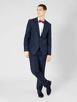 КОСТЮМ МУЖСКОЙ PEPLOS SU22007-C СИНИЙ