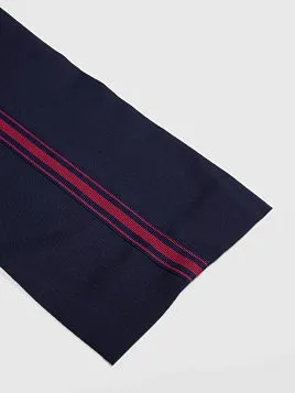 БРЮКИ МУЖСКИЕ PEPLOS TRB002-200-1Л ТЕМНО-СИНИЙ (с лампасами)