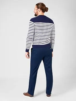 БРЮКИ МУЖСКИЕ PEPLOS TR22051-282 ТЕМНО-СИНИЙ