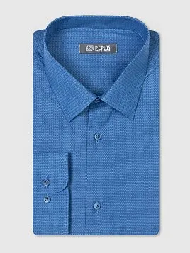 СОРОЧКА МУЖСКАЯ PEPLOS SH20231-SL СИНИЙ