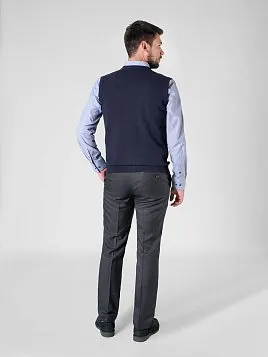 БРЮКИ МУЖСКИЕ PEPLOS TR24007-201 ТЕМНО-СЕРЫЙ