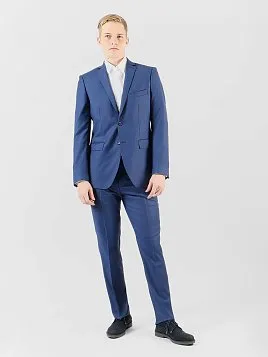 КОСТЮМ МУЖСКОЙ PEPLOS SU24026-SL СИНИЙ
