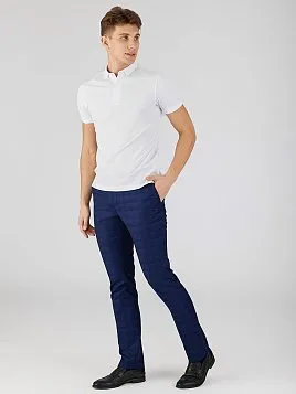 РУБАШКА-ПОЛО ИЗ ТКАНИ ПИКЕ TSP26018-R БЕЛАЯ