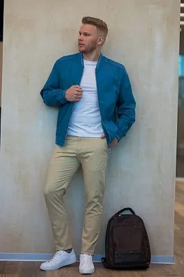 БРЮКИ МУЖСКИЕ PEPLOS P2014-SL БЕЖЕВЫЙ