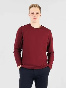 ФУТБОЛКА МУЖСКАЯ С ДЛИННЫМ РУКАВОМ PEPLOS TS25202-L БОРДОВЫЙ
