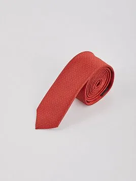 ГАЛСТУК УЗКИЙ МУЖСКОЙ КРАСНЫЙ (250/46-3)