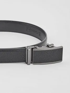 РЕМЕНЬ МУЖСКОЙ BELT-26-C21-28 ЧЁРНЫЙ