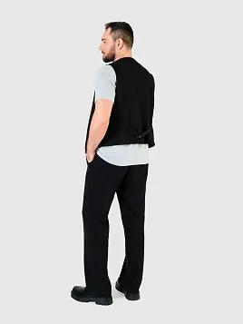 ЖИЛЕТ МУЖСКОЙ PEPLOS V24099-004 ЧЁРНЫЙ