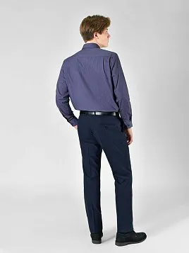 СОРОЧКА МУЖСКАЯ PEPLOS SH23111-C ФИОЛЕТОВЫЙ