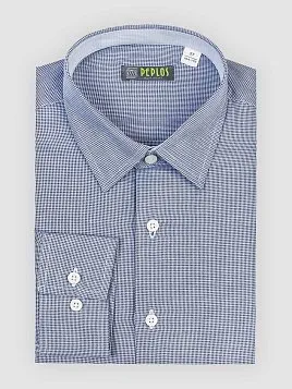 СОРОЧКА ПОДРОСТКОВАЯ PEPLOS SH22T134-SL ТЕМНО-СИНИЙ