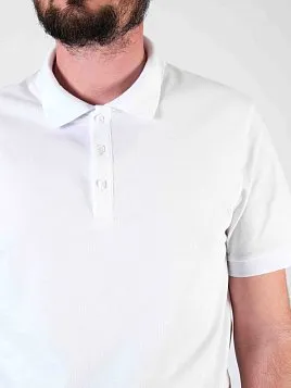 РУБАШКА-ПОЛО МУЖСКАЯ PEPLOS TS24018-P БЕЛЫЙ