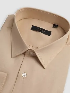 МУЖСКАЯ СОРОЧКА SH26021-SL ШАМПАНЬ