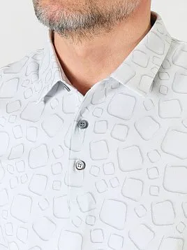 РУБАШКА-ПОЛО МУЖСКАЯ PEPLOS TS23017-Р БЕЛЫЙ