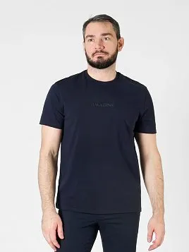 ФУТБОЛКА МУЖСКАЯ PEPLOS TS24113-R ТЕМНО-СИНИЙ
