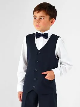 ЖИЛЕТ ДЛЯ МАЛЬЧИКА PEPLOS V25B002-350 ТЕМНО-СИНИЙ