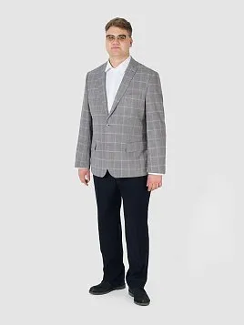 ПИДЖАК МУЖСКОЙ PEPLOS JA23113-C СВЕТЛО-СЕРЫЙ