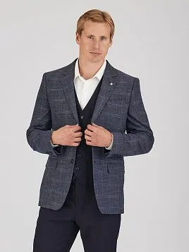 ПИДЖАК МУЖСКОЙ PEPLOS JA25150-R СИНИЙ