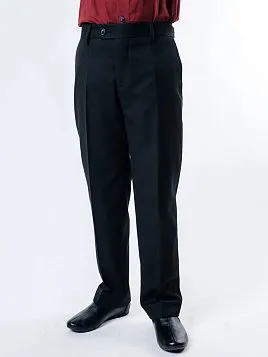 БРЮКИ ДЛЯ МАЛЬЧИКА МЛ. ШКОЛА PEPLOS TR19B025 ЧЕРНЫЙ