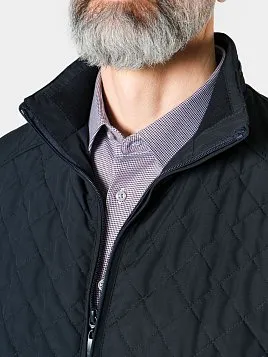 КУРТКА МУЖСКАЯ PEPLOS OW2430-JA ТЕМНО-СИНИЙ