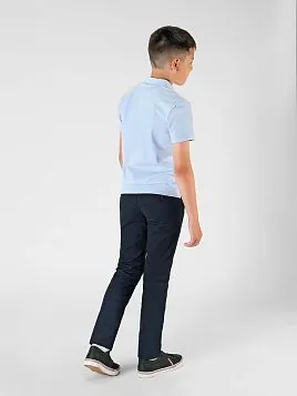 РУБАШКА-ПОЛО ДЛЯ МАЛЬЧИКА MAJESTIC LEGATE TS23J06-P ГОЛУБОЙ