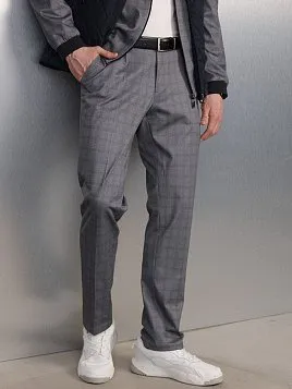БРЮКИ МУЖСКИЕ PEPLOS TR25105-200 ТЕМНО-СЕРЫЙ