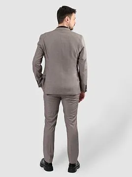 КОСТЮМ МУЖСКОЙ PEPLOS SU25154-SL БЕЖЕВЫЙ
