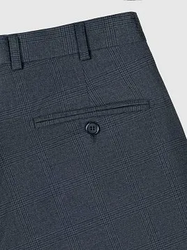 КОСТЮМ МУЖСКОЙ PEPLOS SU24009-SL ТЕМНО-СЕРЫЙ