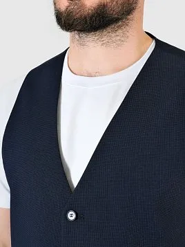 ЖИЛЕТ МУЖСКОЙ PEPLOS V24015-004 ТЕМНО-СИНИЙ