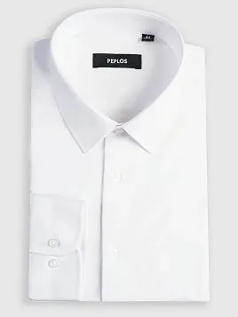 СОРОЧКА МУЖСКАЯ PEPLOS SH25003-R БЕЛЫЙ