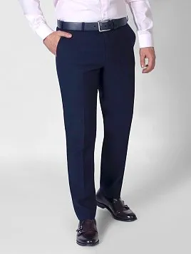 БРЮКИ МУЖСКИЕ PEPLOS TR21005-297 ТЕМНО-СИНИЙ (Утепленные/флис)