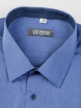 СОРОЧКА МУЖСКАЯ PEPLOS SH20135-SL СИНИЙ