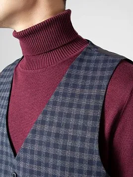 ЖИЛЕТ МУЖСКОЙ PEPLOS V22019 СИНИЙ