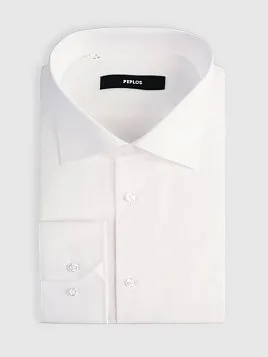 СОРОЧКА МУЖСКАЯ PEPLOS SH25016-C БЕЛЫЙ